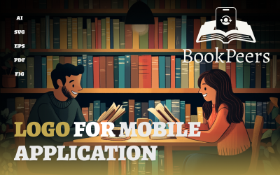 Teamplete Пакет логотипов для обмена книгами