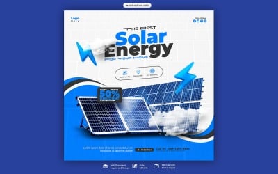 Publication sur les réseaux sociaux concernant un panneau solaire
