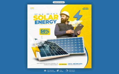 Social Media Bericht over Zonne-energiepanelen