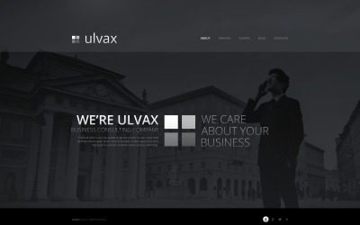 Bootstrap Website template over Beheermaatschappij №44392