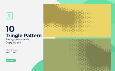 Dynamic Triangles Pattern Background for Creative Projects 17
