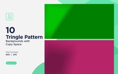 Dynamic Triangles Pattern Background for Creative Projects 84
