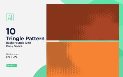 Dynamischer Dreiecksmuster-Hintergrund für kreative Projekte 23