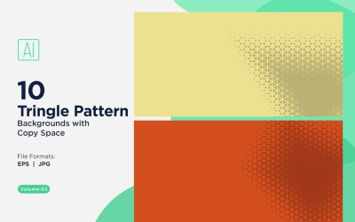 Dynamischer Dreiecksmuster-Hintergrund für kreative Projekte 62