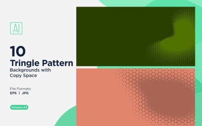 Sfondo con motivo triangoli dinamici per progetti creativi 44