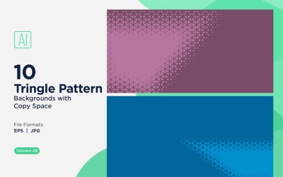 Sfondo con motivo triangoli dinamici per progetti creativi 88