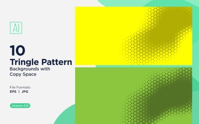 Dynamic Triangles Pattern Background for Creative Projects 210