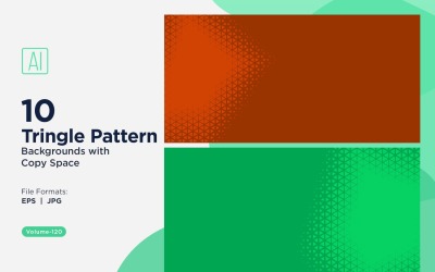 Dynamischer Dreiecksmuster-Hintergrund für kreative Projekte 120