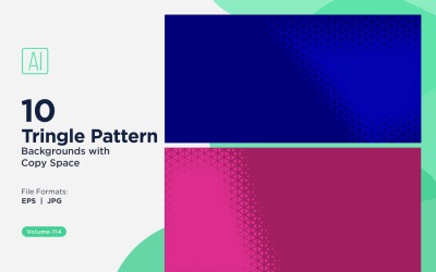 Motif de triangles dynamiques pour projets créatifs 114