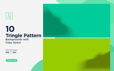 Dynamic Triangles Pattern Background for Creative Projects 168