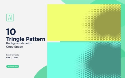 Dynamic Triangles Pattern Background for Creative Projects 181