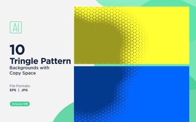 Dynamic Triangles Pattern Background for Creative Projects 186