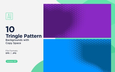 Dynamic Triangles Pattern Background for Creative Projects 187