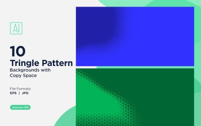 Motif de triangles dynamiques pour projets créatifs 166