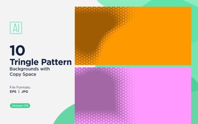 Motif de triangles dynamiques pour projets créatifs 178