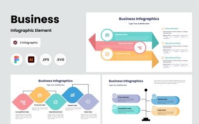 Business-Infografik-Vorlage V14
