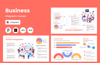 Business Infographic Mall V4