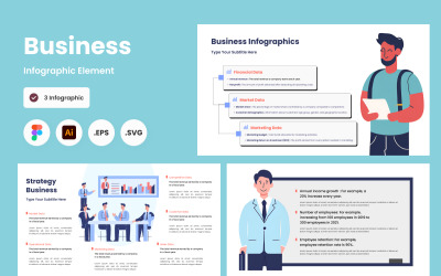 Business Infographic Mall V6