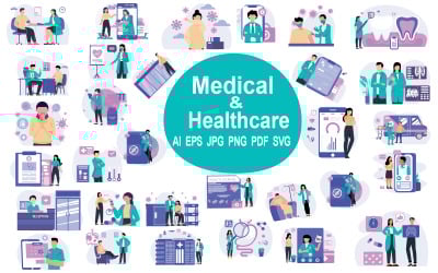 Medical and Healthcare Icons Collection for Professional Projects