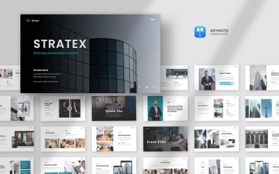 Startex – шаблон доповіді Pitch Deck