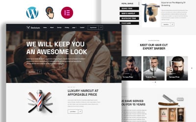 Rockstars - Luxury Salon &amp;amp; Barbershop WordPress Theme