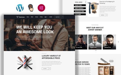 Rockstars – Luxusszalon és fodrászat WordPress téma