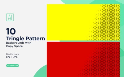 Dynamic Triangles Pattern Background for Creative Projects 694