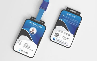 Corporate Multipurpose ID Card Design Template