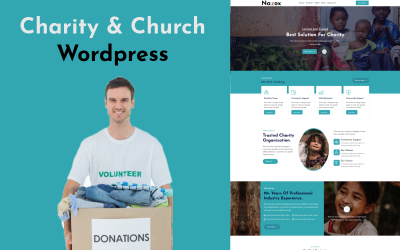 Nazox – Jótékonysági Nonprofit/Adományozás WordPress téma