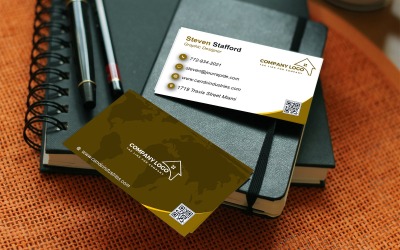 Šablona vizitky – Šablona elektronické pohlednice s přizpůsobitelnými vzory – 514