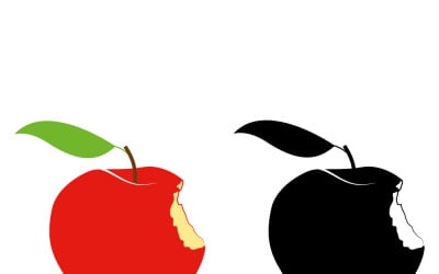 Apple icon vector. Apple vector icon. apple symbols for your web design.