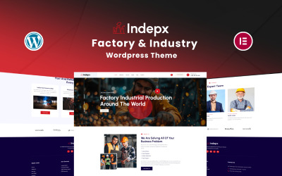 Indepx - Tema Wordpress Indústria e Fábrica