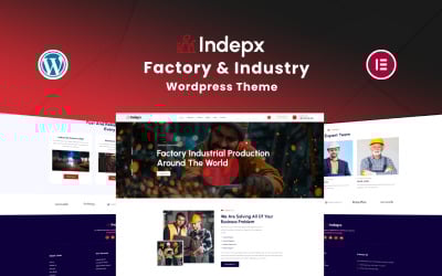 Indepx - Tema Wordpress per industria e fabbrica