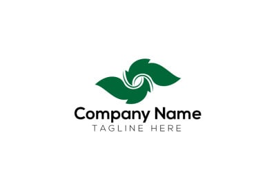 Logo dello spazio verde e della natura