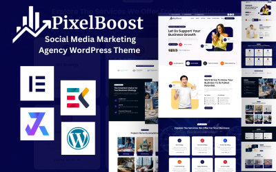 Pixelboost – WordPress-Theme für Social-Media-Marketingagenturen
