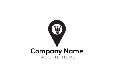 Play &amp;amp; game point logo design template 2