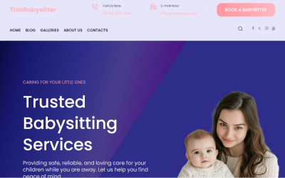 TishBabysitter - Tema WordPress per babysitter