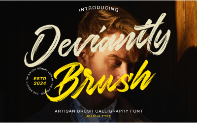 Fuente Brush Script de Deviantly