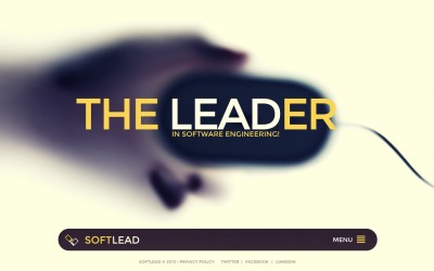 Bootstrap Software Company Website Template Web Sitesi #44534