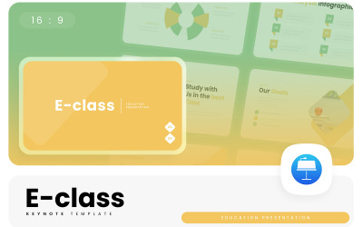 E-Klasse – Keynote-Vorlage zum Thema Bildung