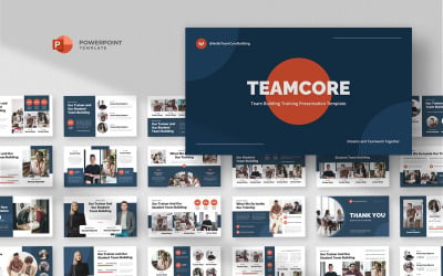Teamcore - 团队建设和培训 Powerpoint 模板