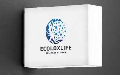 Modelo de logotipo de mulheres de vida ecológica