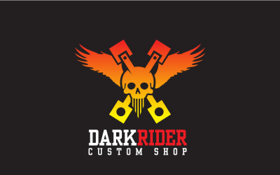 Dark Righter 和 Skull Righter 标志设计 2