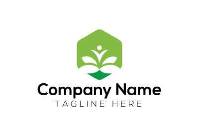 Eco Green Logo Tasarım Şablonu