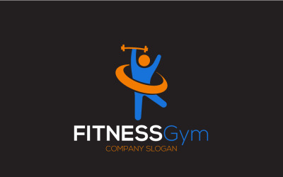 Fitness Gym Logo Ontwerp Sjabloon