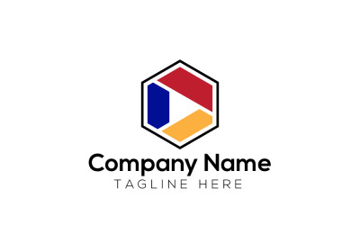 Play Cube &amp;amp; Entertainment Logo Design Template