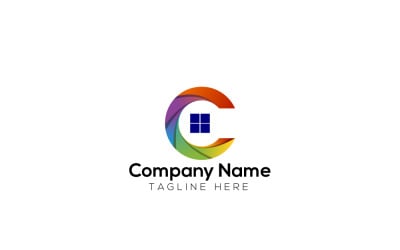 Custom Home Logo Design Template