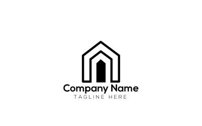 Real Estate Logo Design Template 2