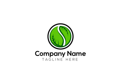 Eco Green Logo Design Template 2