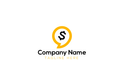 Money Talk Logo Design Template 2